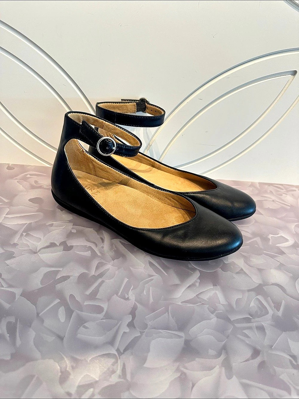 Naturalizer Valentina Black Mary Jane Flats US 6.5M